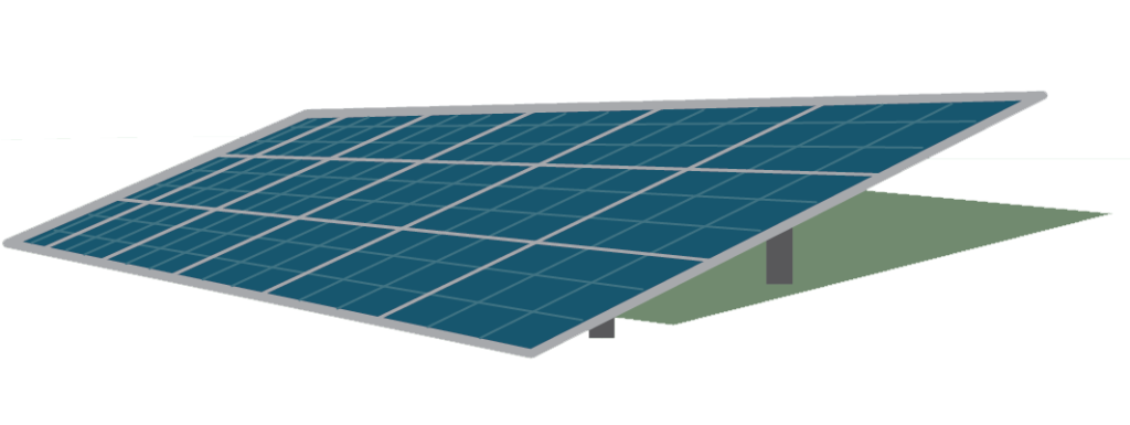 Solar panel illustration