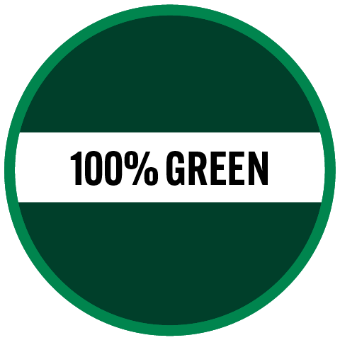 100% Green