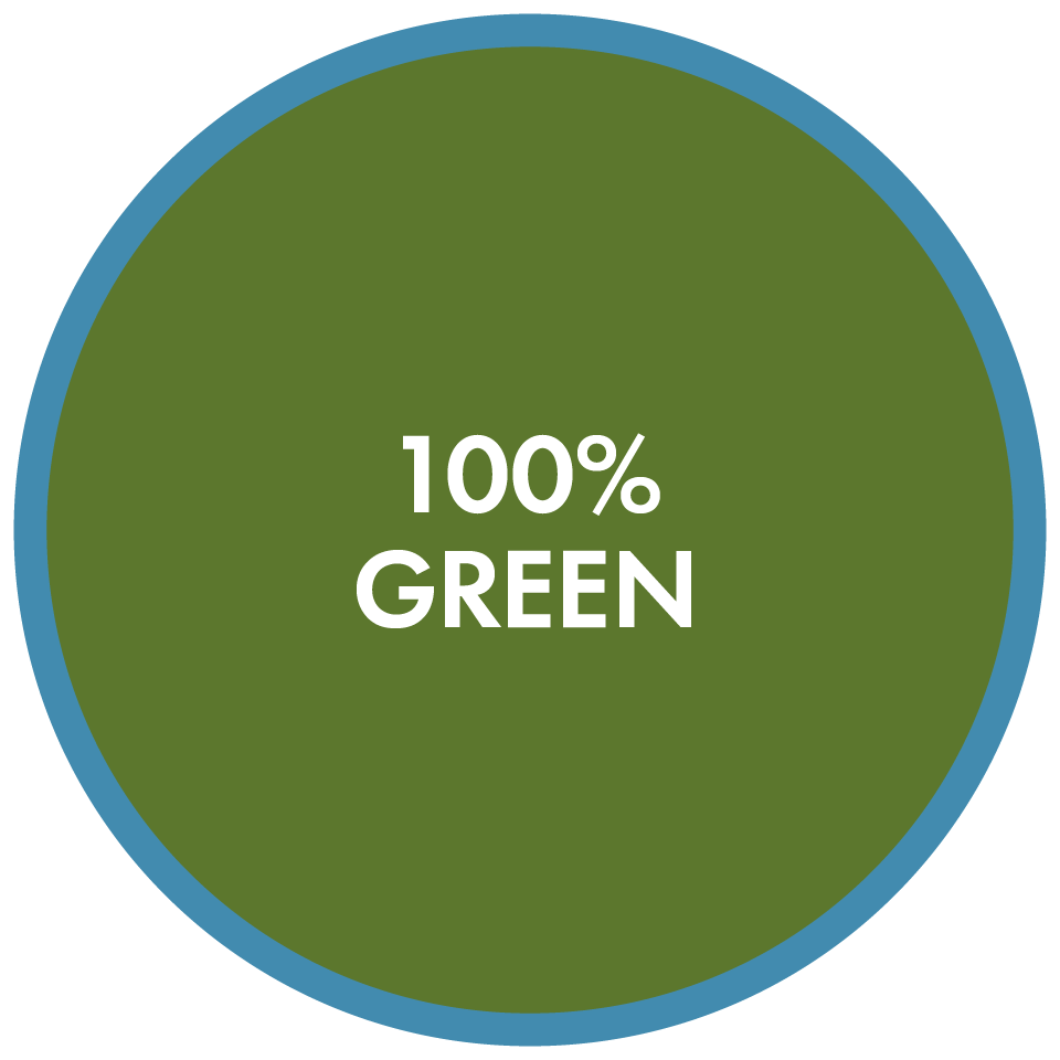 100% Green